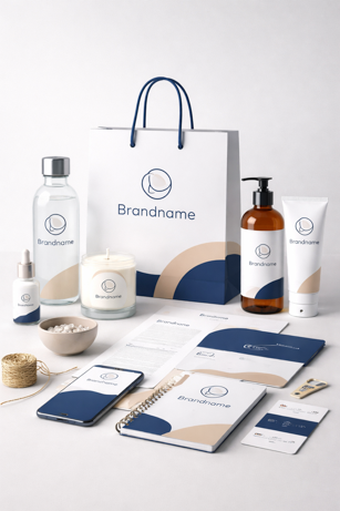 Preview of brand identity work